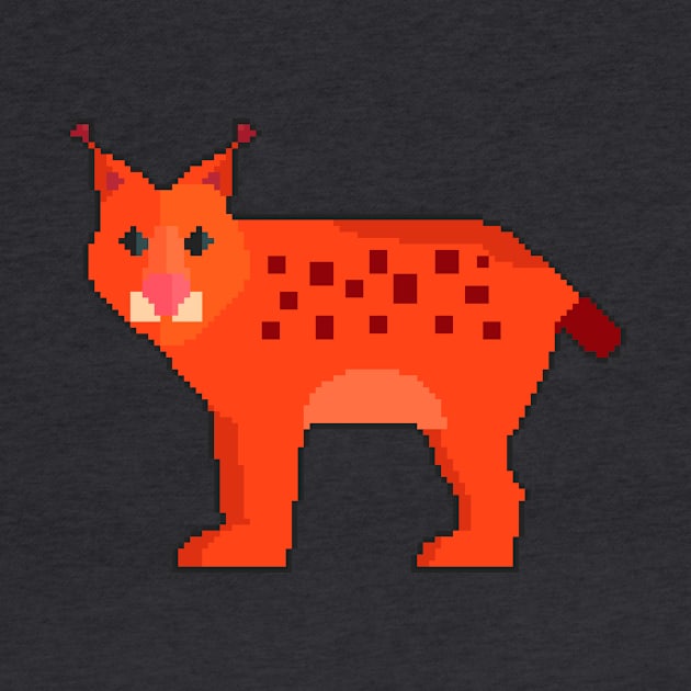 Feline Elegance: Pixel Art Cat Design for Stylish Attire by Pixel.id